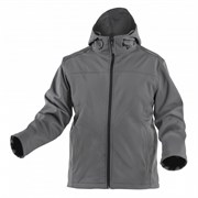 INN Куртка HOEGERT SOFTSHELL (софтшелл) с капюшоном графитовая